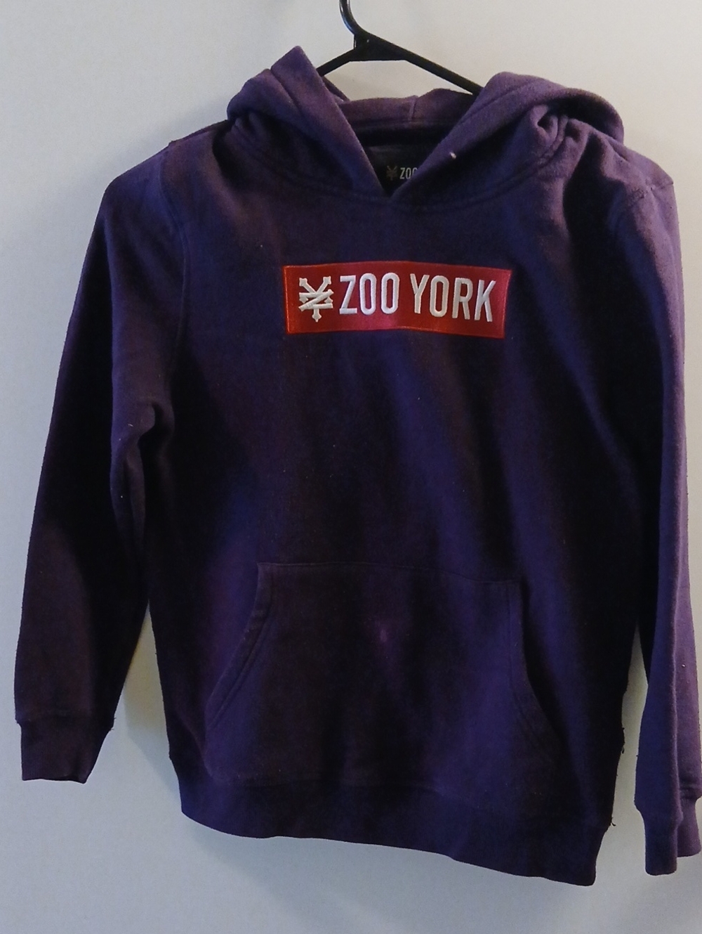 Zoo York Purple Kids Hoodie (Size M or 10/12 Kids)